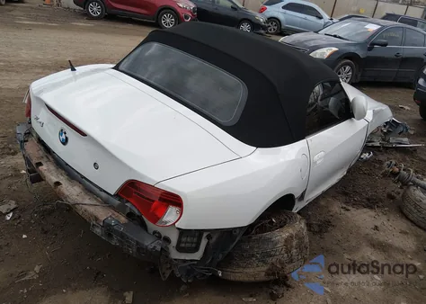 2007 BMW Z4 3.0I из США, поврежденный, VIN 4USBU33567LW73139